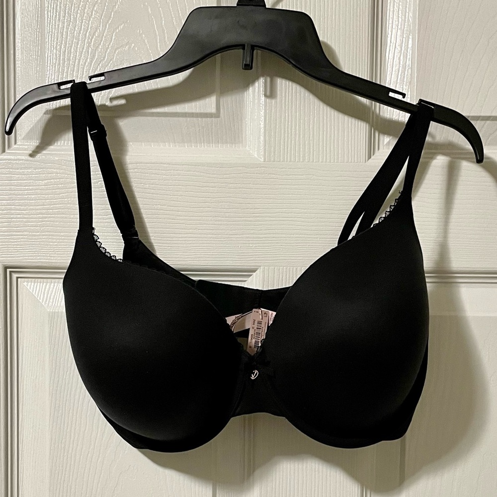 COPY - Victoria’s Secret Lined Perfect Coverage Bra, Black, Size 36DDD